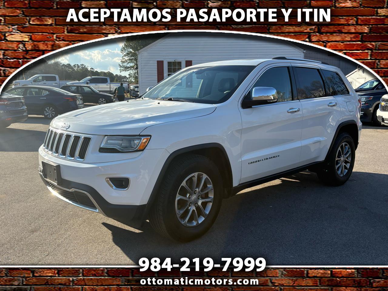 Jeep Grand Cherokee Limited 4WD 2015
