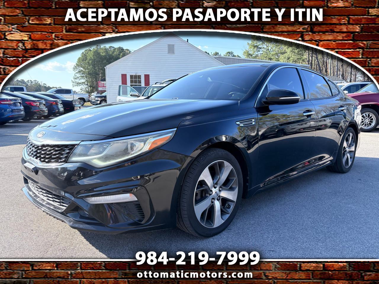 Kia Optima S 4D Sedan 2019