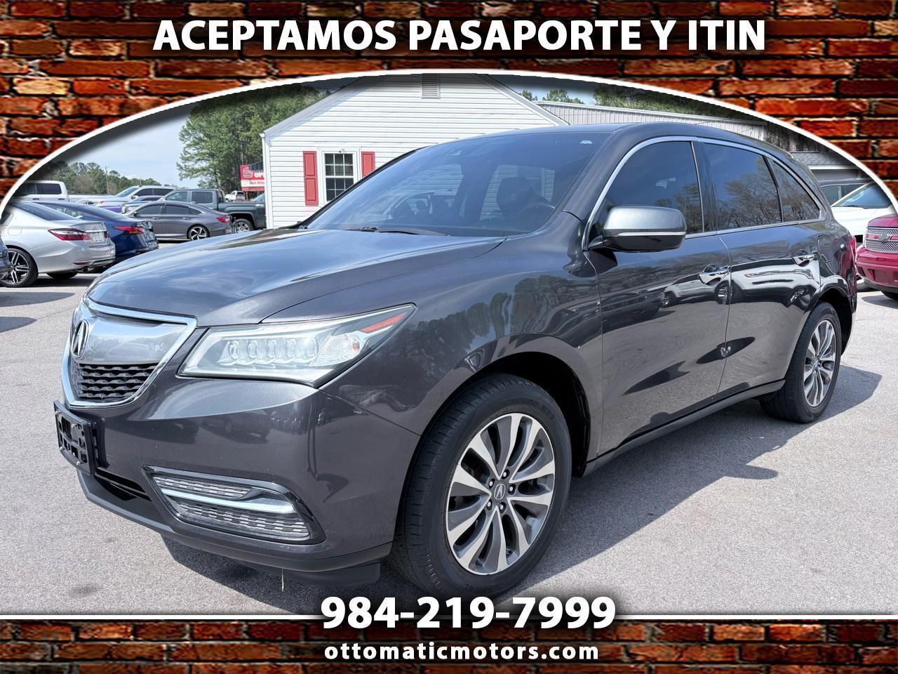 2016 Acura MDX SH-AWD 9-Spd AT w/Tech Package