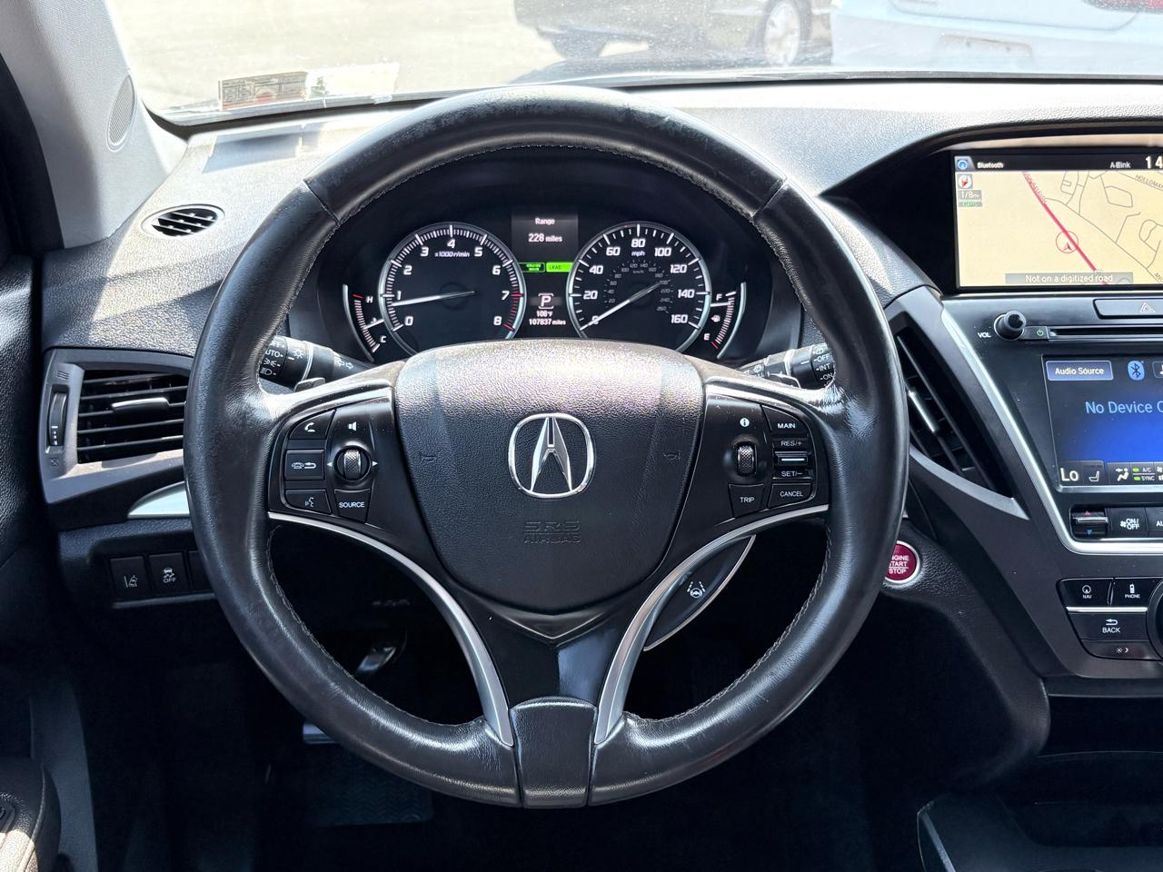 Acura MDX SH-AWD 9-Spd AT w/Tech Package 2016