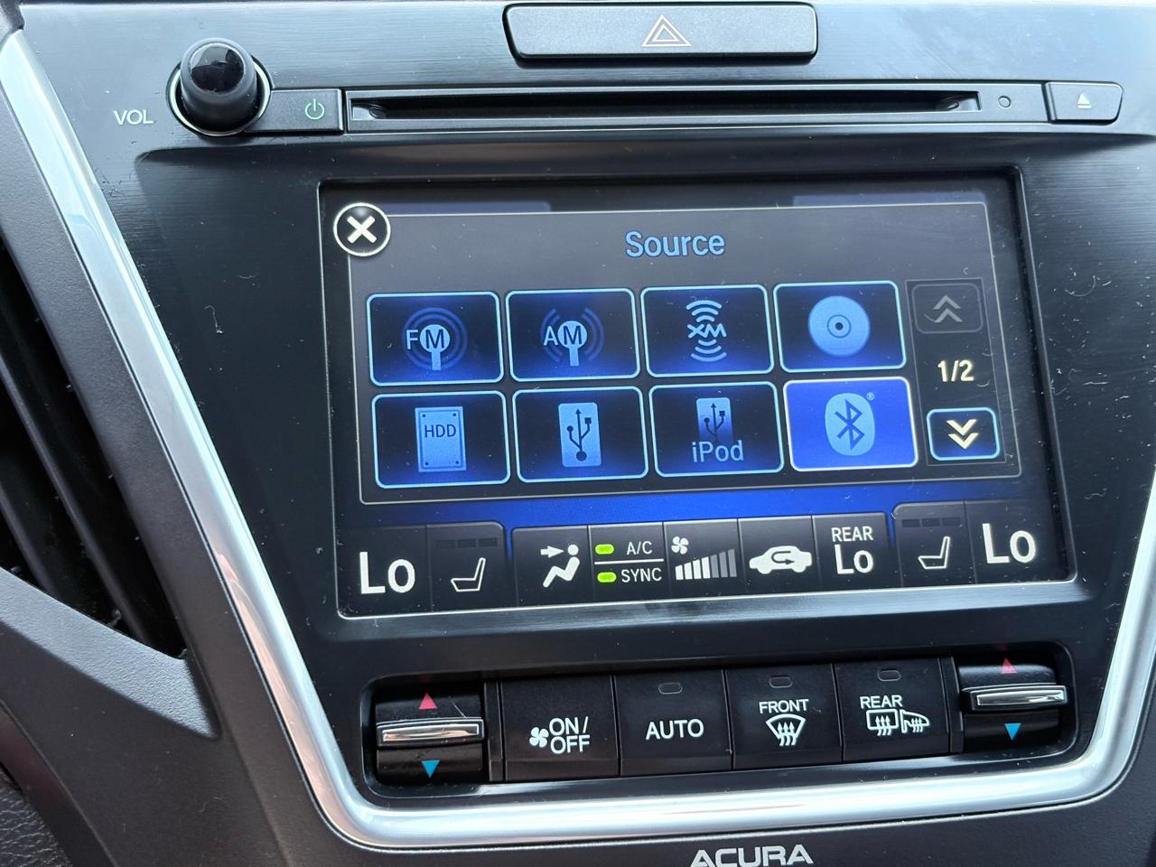 Acura MDX SH-AWD 9-Spd AT w/Tech Package 2016