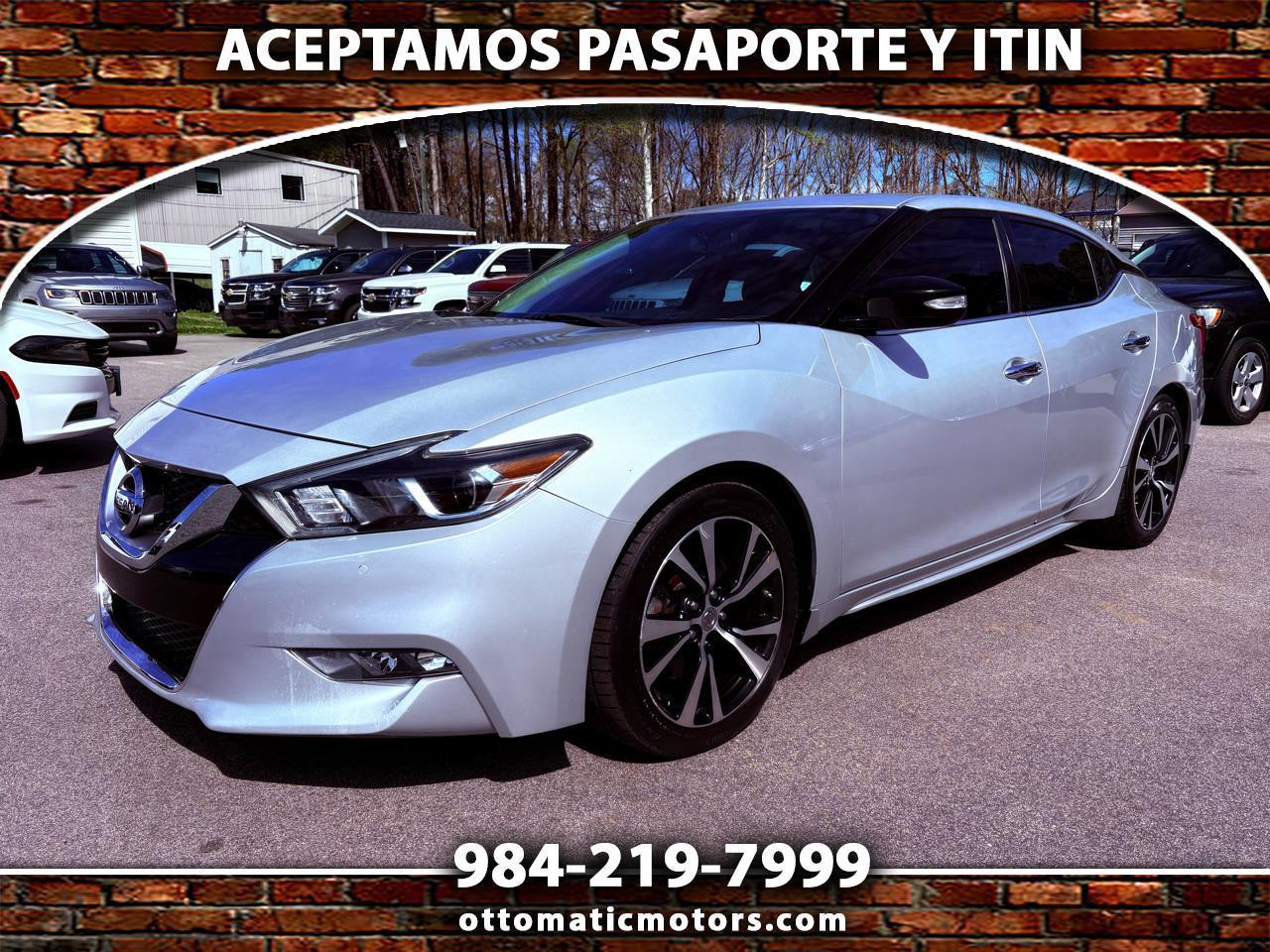 Nissan Maxima SV 4D Sedan 2018