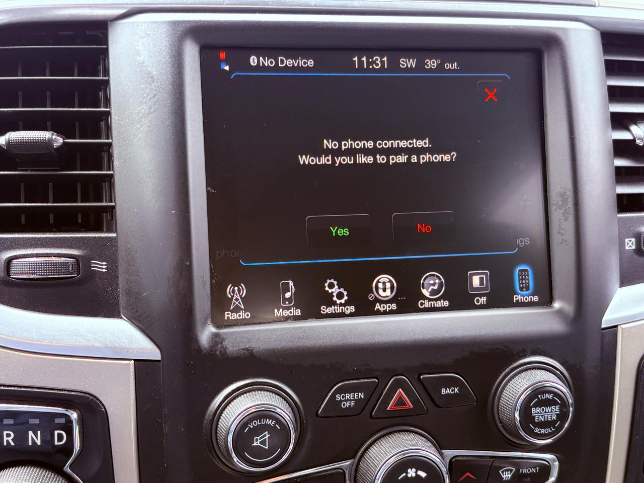 RAM 1500 Big Horn Crew Cab 4WD 2014