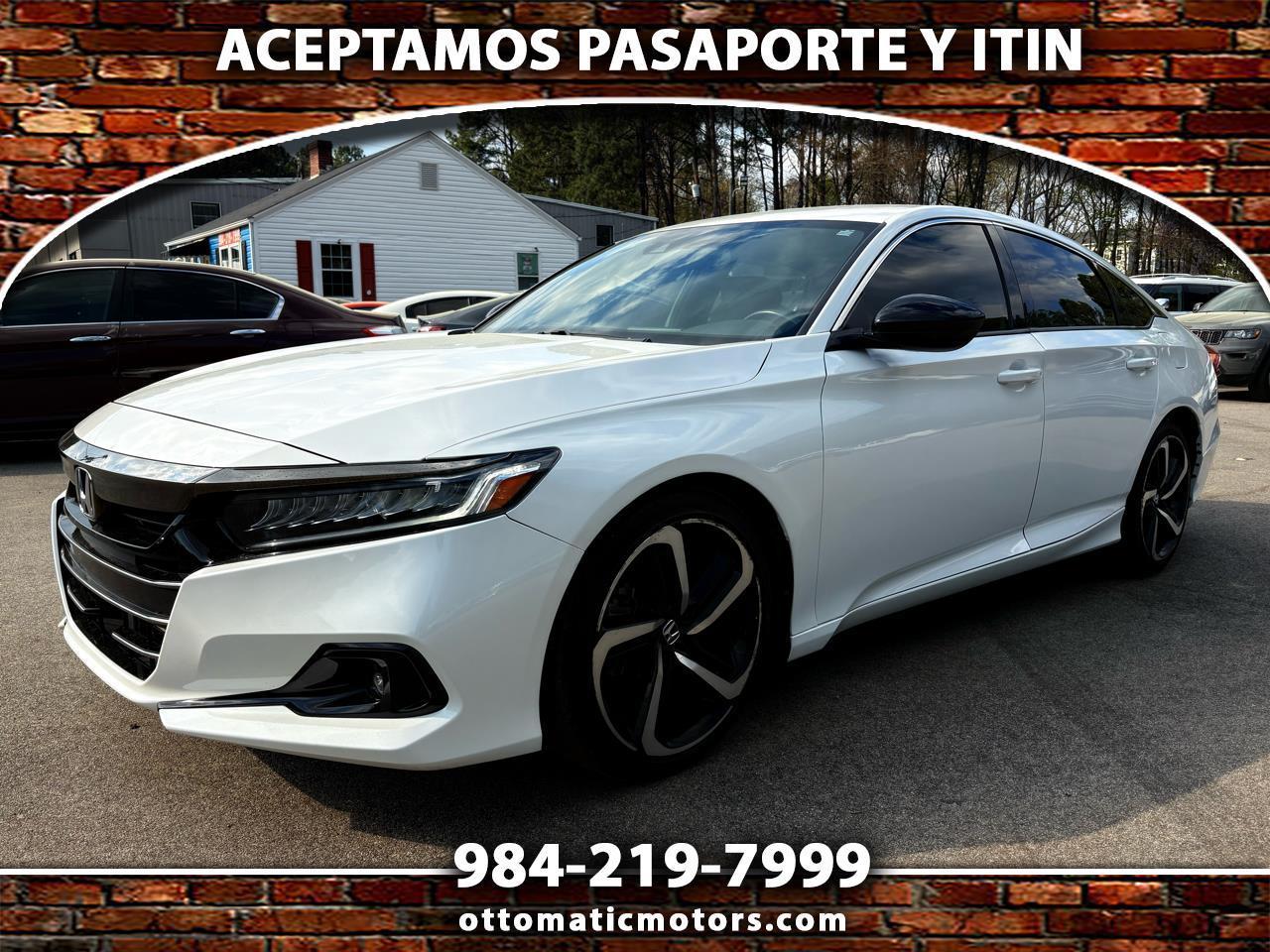 2022 Honda Accord Sport