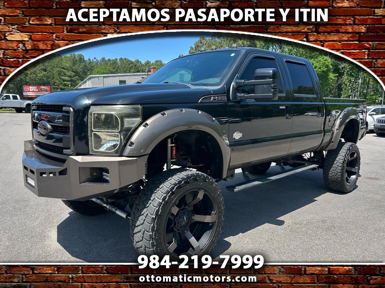 Ford F-350 SD King Ranch Crew Cab Long Bed 4WD 2015