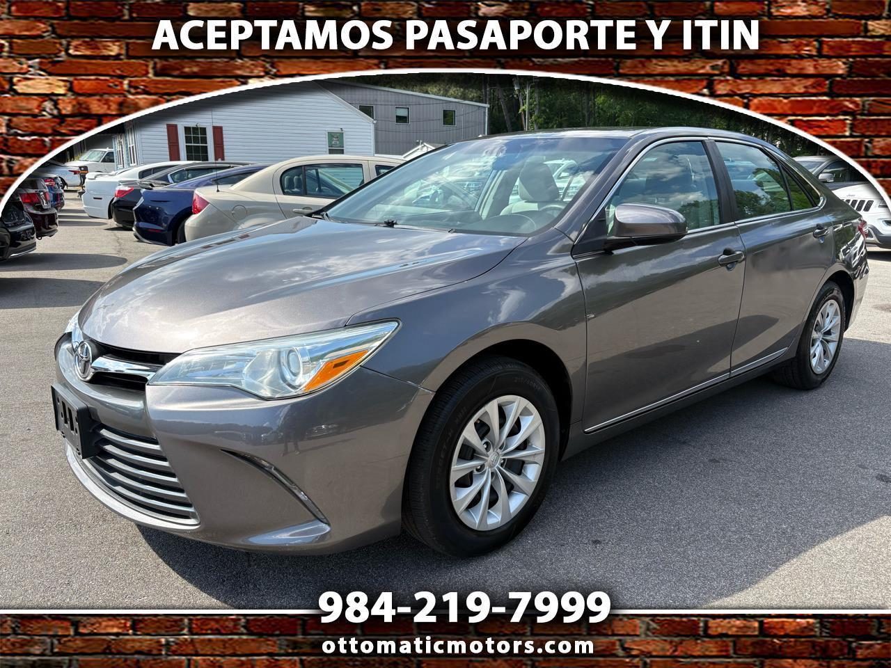 Toyota Camry LE 2017