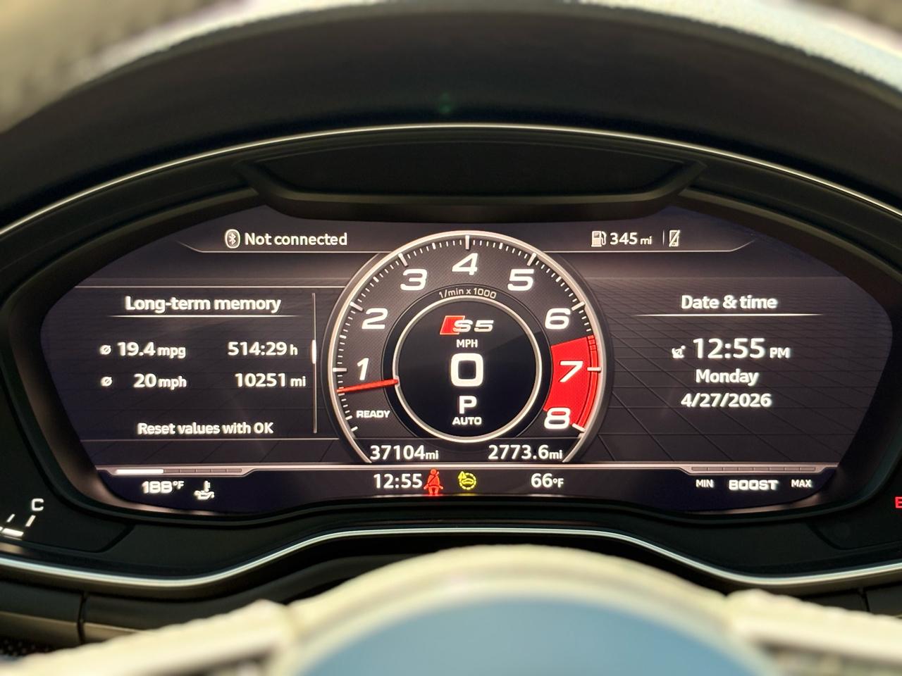 Audi S5 Prestige Hatchback quattro 2019