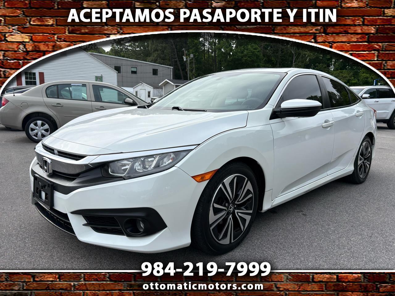 Honda Civic EX-T Sedan CVT 2017