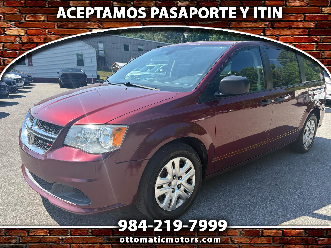 2019 Dodge Grand Caravan SE