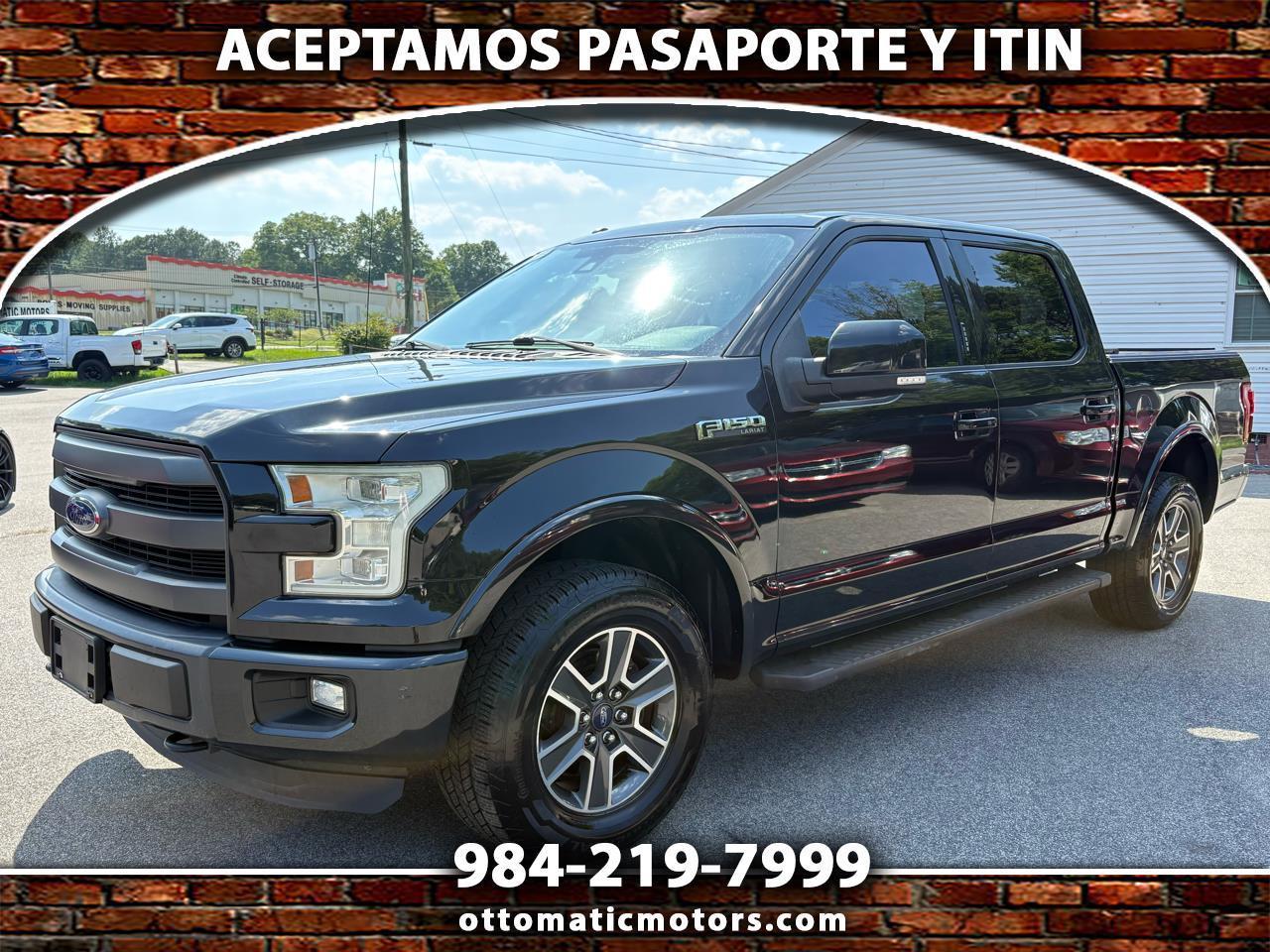 2015 Ford F-150 4WD SuperCab Lariat