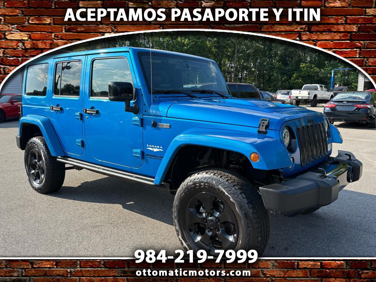 Jeep Wrangler Unlimited Sahara 4WD 2015