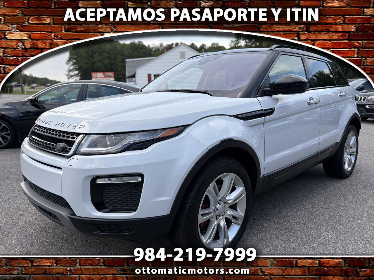 Land Rover Range Rover Evoque SE Premium 4D SAV 2017
