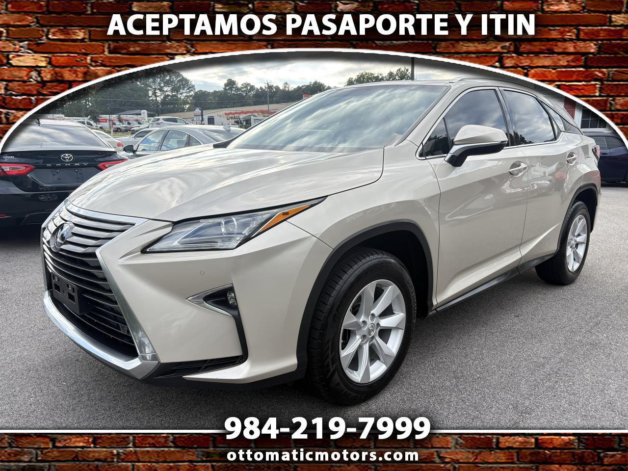 Lexus RX 350 FWD 2016