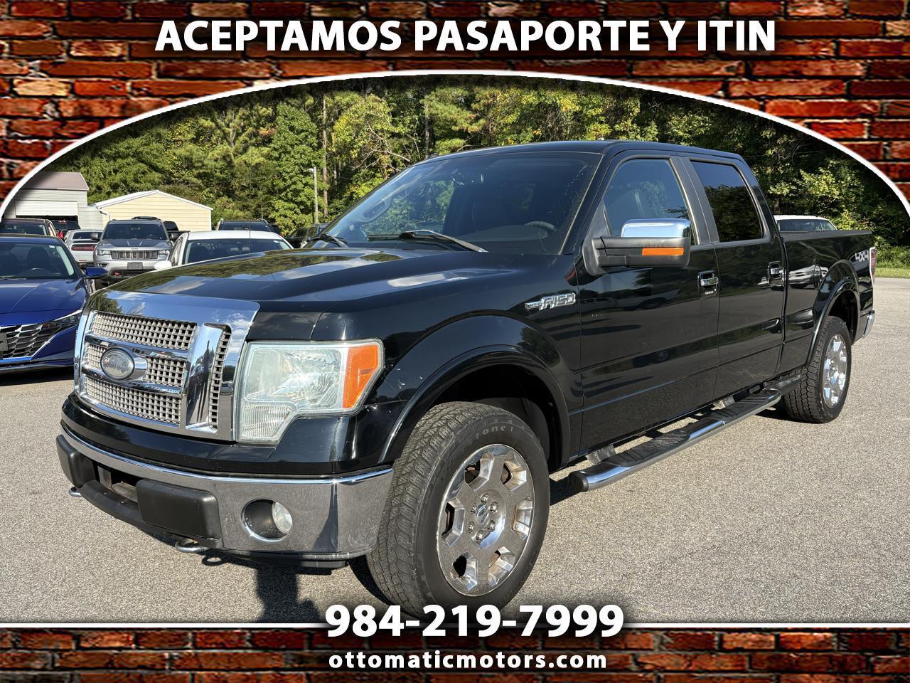 2009 Ford F-150 4WD SuperCrew Lariat