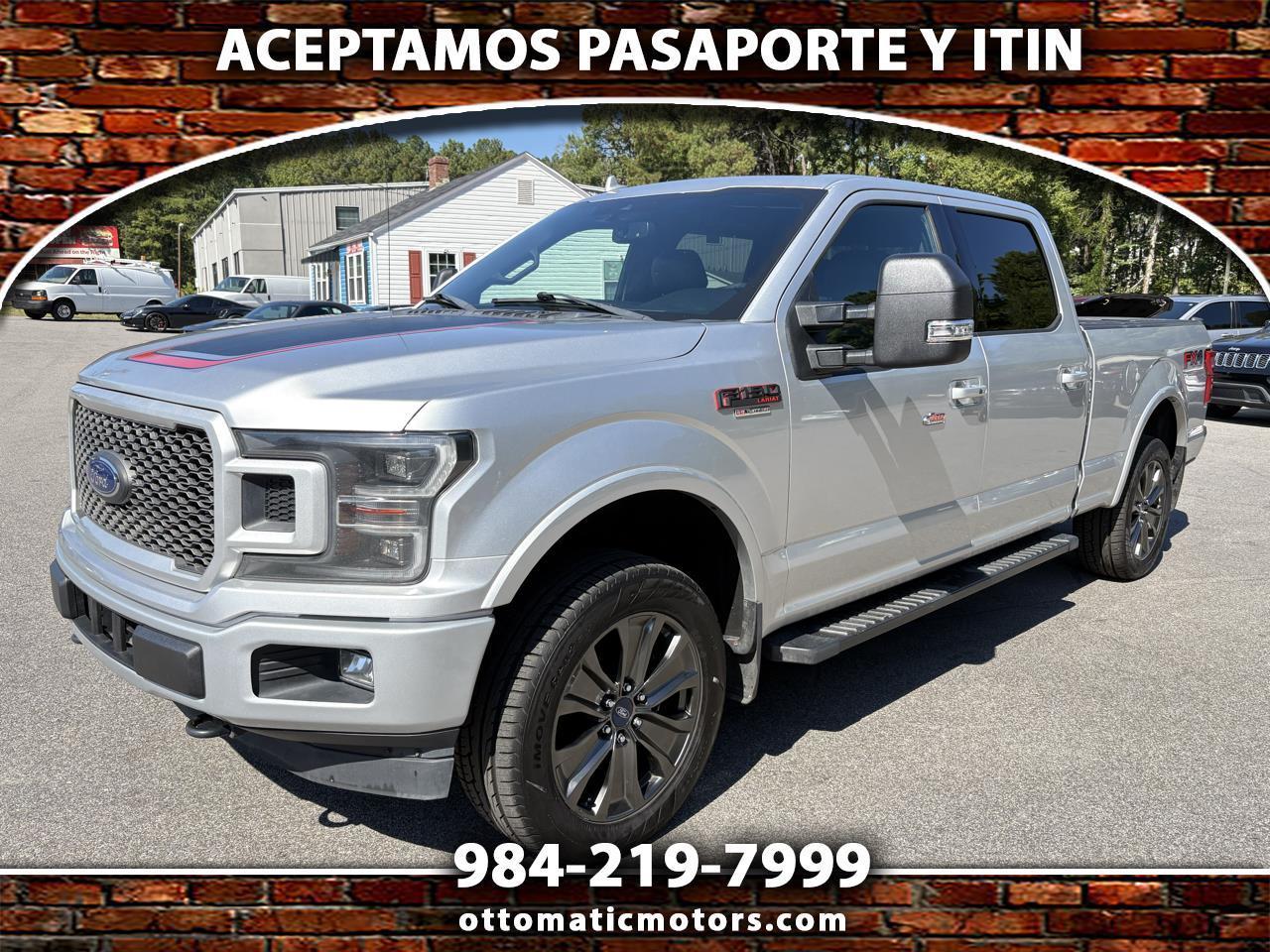 2018 Ford F-150 Supercab 157" Lariat 4WD