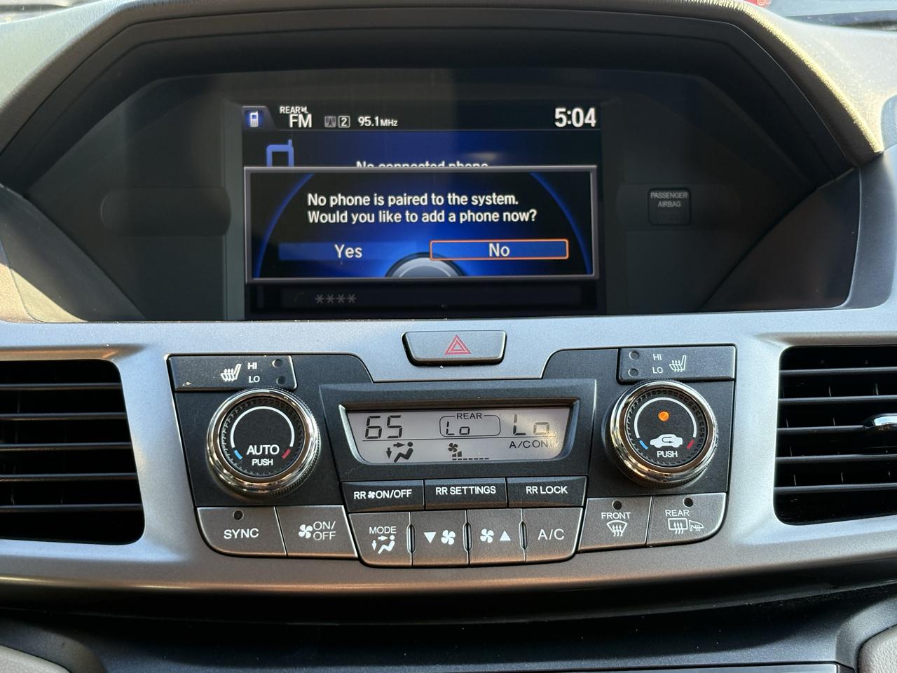 Honda Odyssey Touring 2015