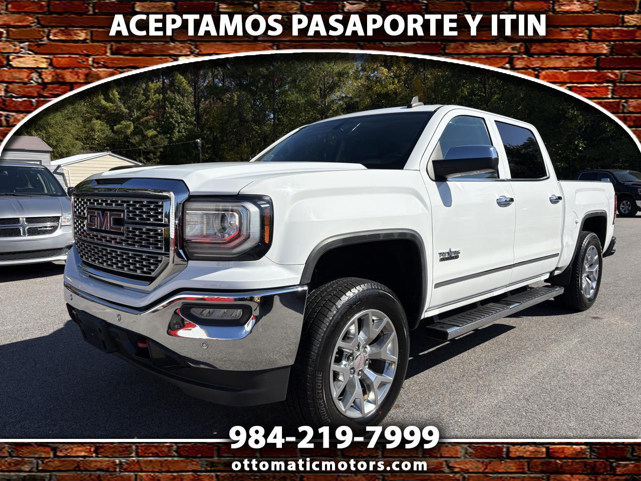 GMC Sierra 1500 SLT Crew Cab 2WD 2018