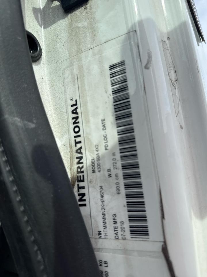 International 4300  2019