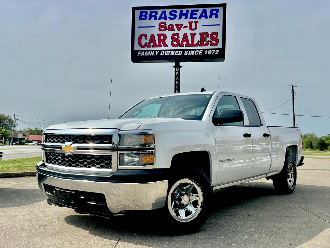 Chevrolet Silverado 1500 Work Truck 1WT Double Cab 4WD 2014