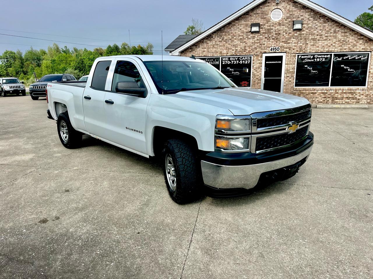 Chevrolet Silverado 1500 Work Truck 1WT Double Cab 4WD 2014