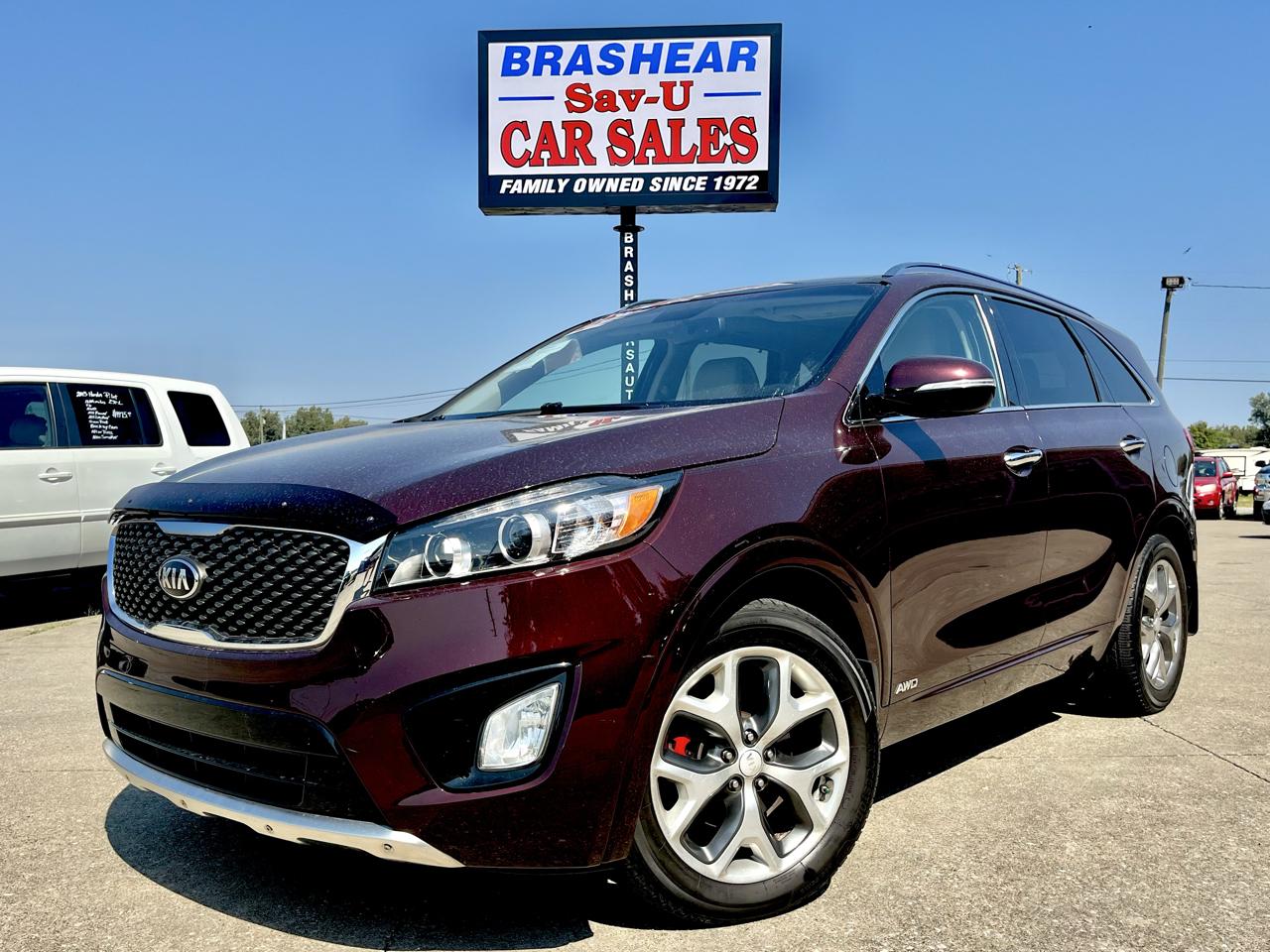 Kia Sorento AWD 4dr 3.3L SX 2016