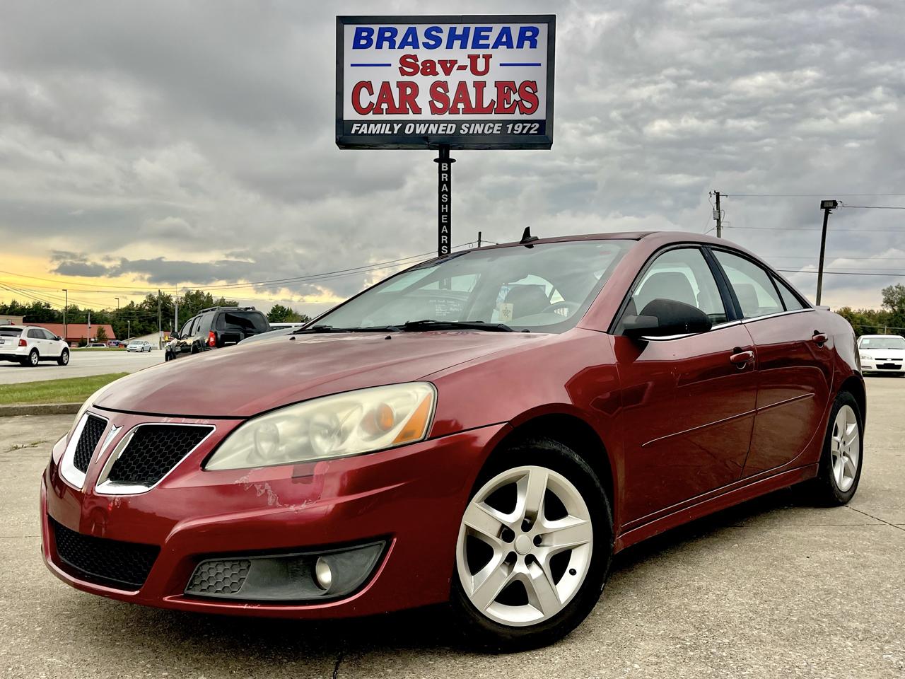 Pontiac G6 4dr Sdn w/1SF 2010