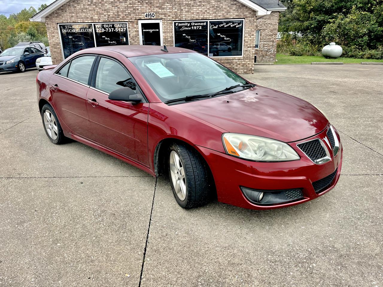 Pontiac G6 4dr Sdn w/1SF 2010