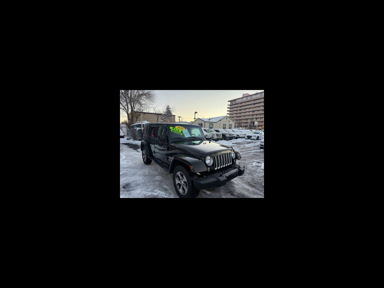 2016 Jeep Wrangler Unlimited 4WD 4dr Sahara