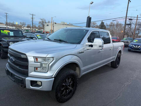 Ford F-150 4WD SuperCrew 157" Lariat w/HD Payload Pkg 2015