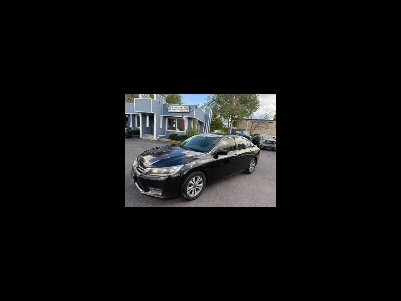 2014 Honda Accord Sedan 4dr I4 CVT LX