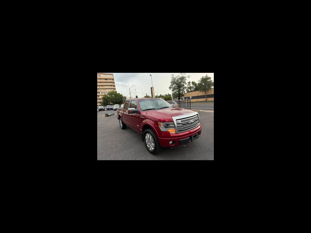 2013 Ford F-150 4WD SuperCrew 145" Platinum