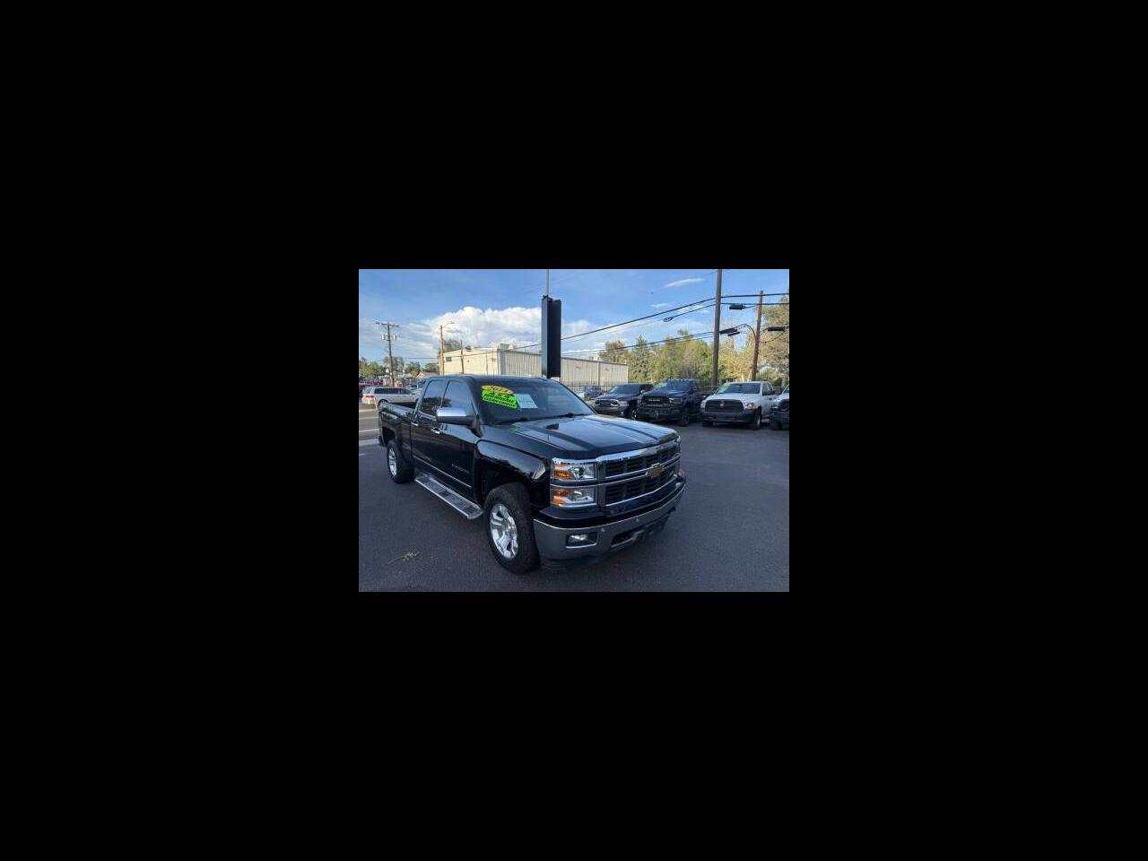 2014 Chevrolet Silverado 1500 4WD Double Cab 143.5" LTZ w/2LZ