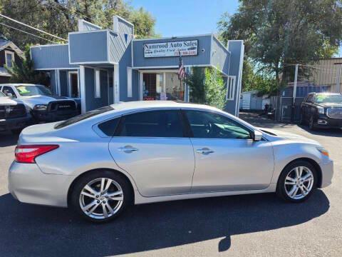 Nissan Altima 4dr Sdn V6 3.5 SR 2016