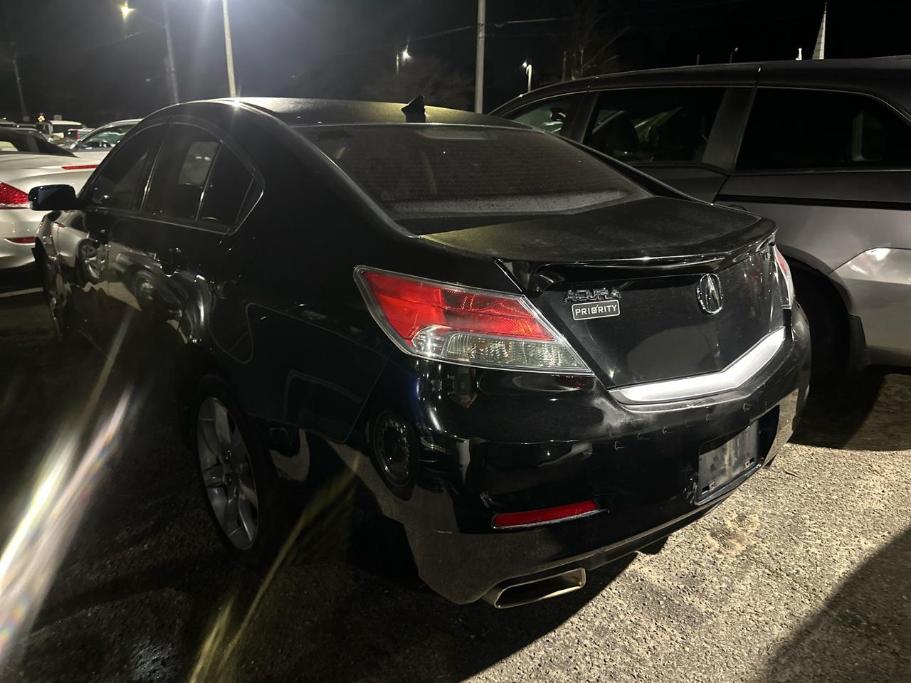 2012 Acura TL 6-Speed AT with Tech Package and 18-In. WP