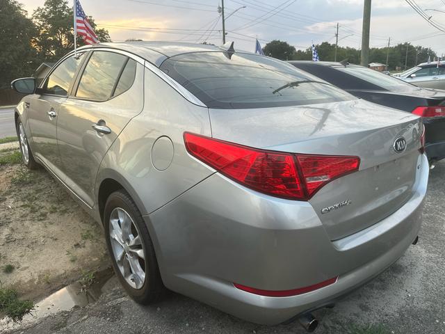 Silver 2013 Kia Optima Sedan Front-Wheel Drive Automatic