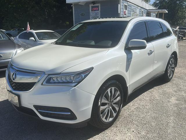 Pearl White 2016 Acura MDX SUV / Crossover All-Wheel Drive Automatic