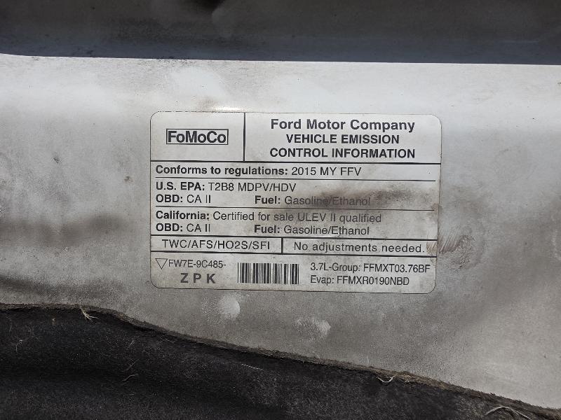 Ford Transit 250 Van Low Roof w/Sliding Pass. 130-in. WB 2015