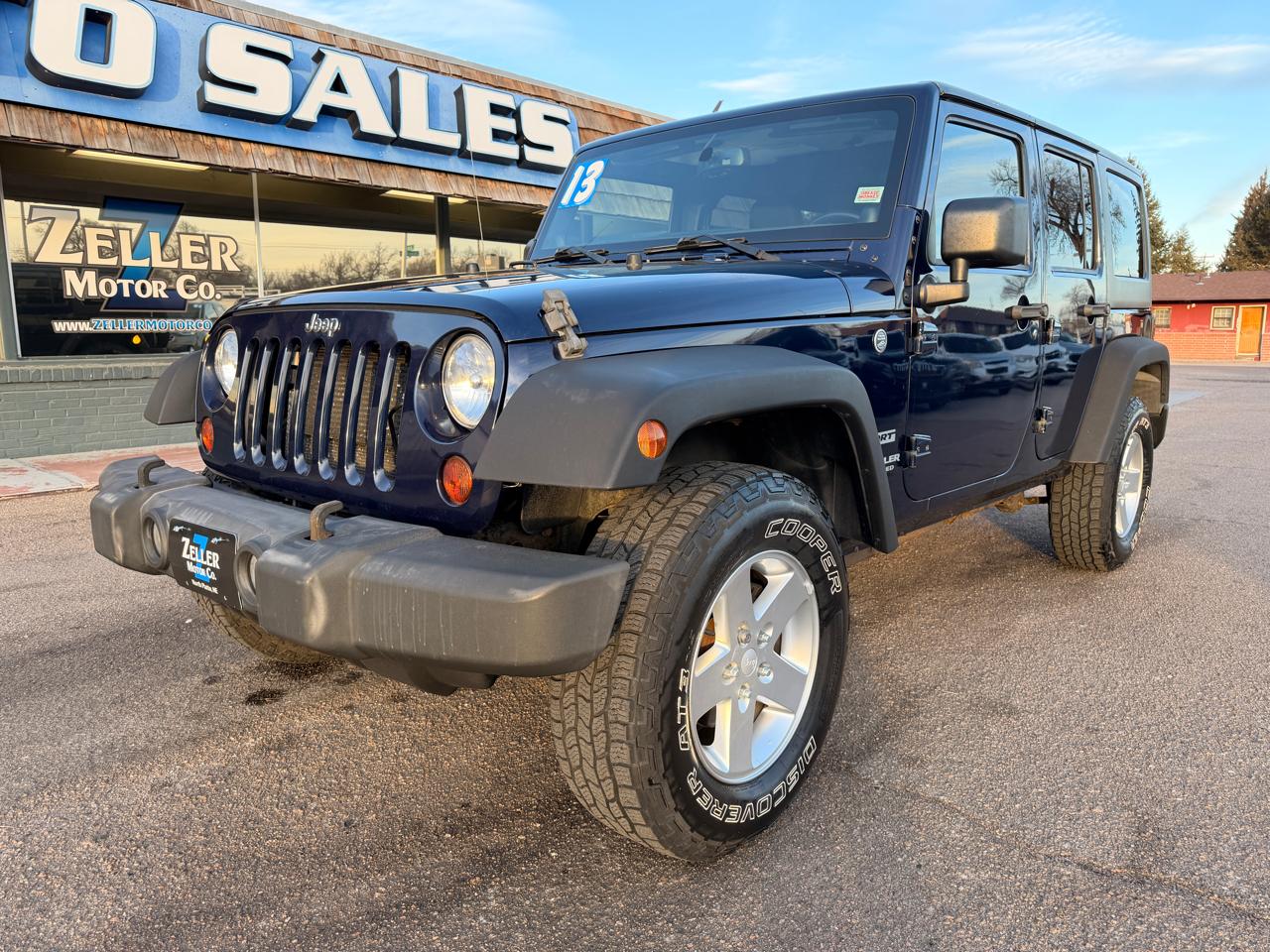 2013 Jeep Wrangler Unlimited 4WD 4dr Sport