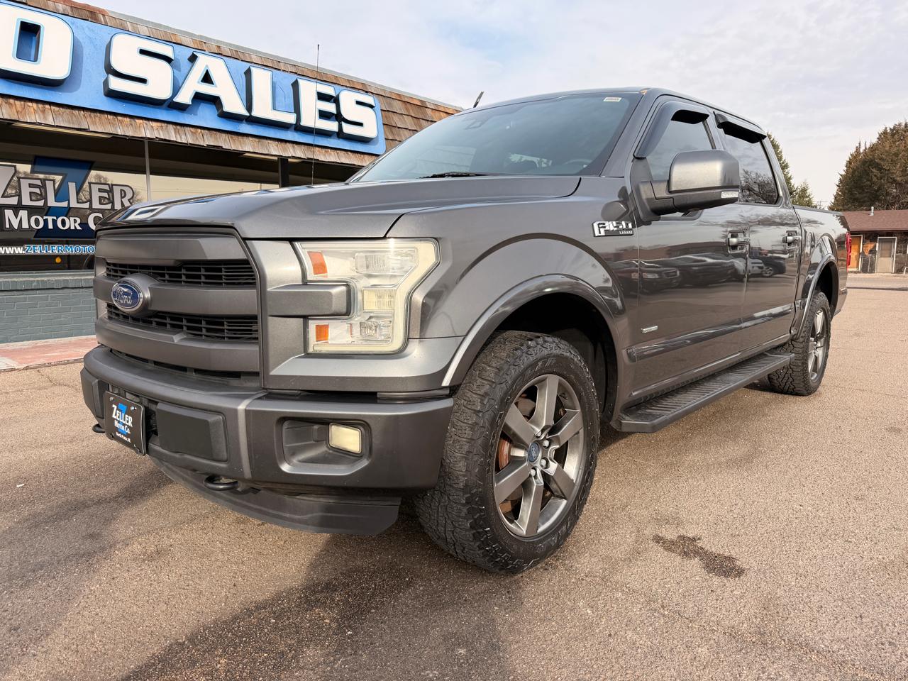 2015 Ford F-150 4WD SuperCrew 139" Lariat