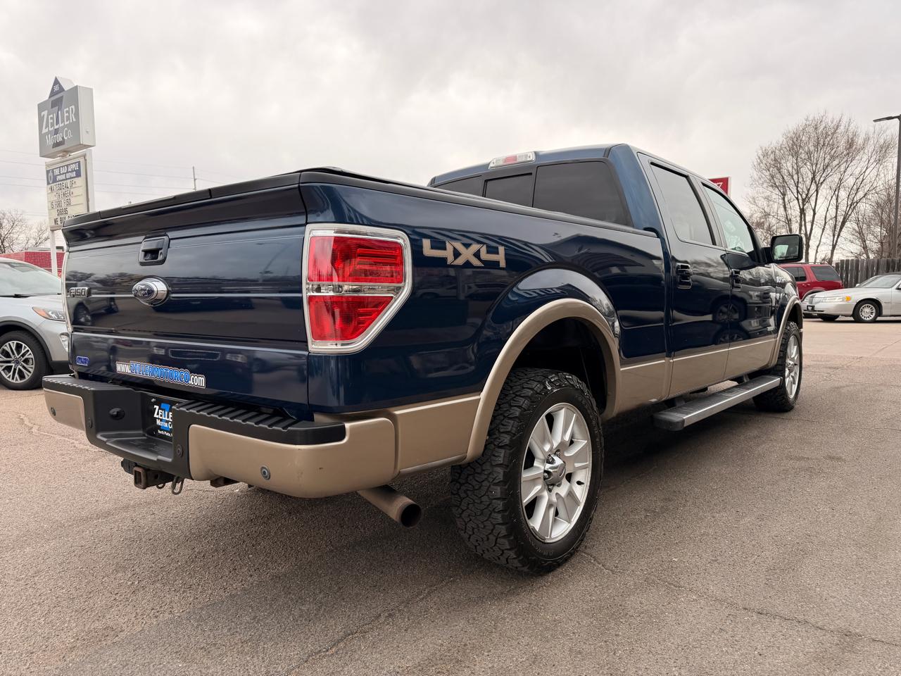 Ford F-150 4WD SuperCrew 145" Lariat 2013