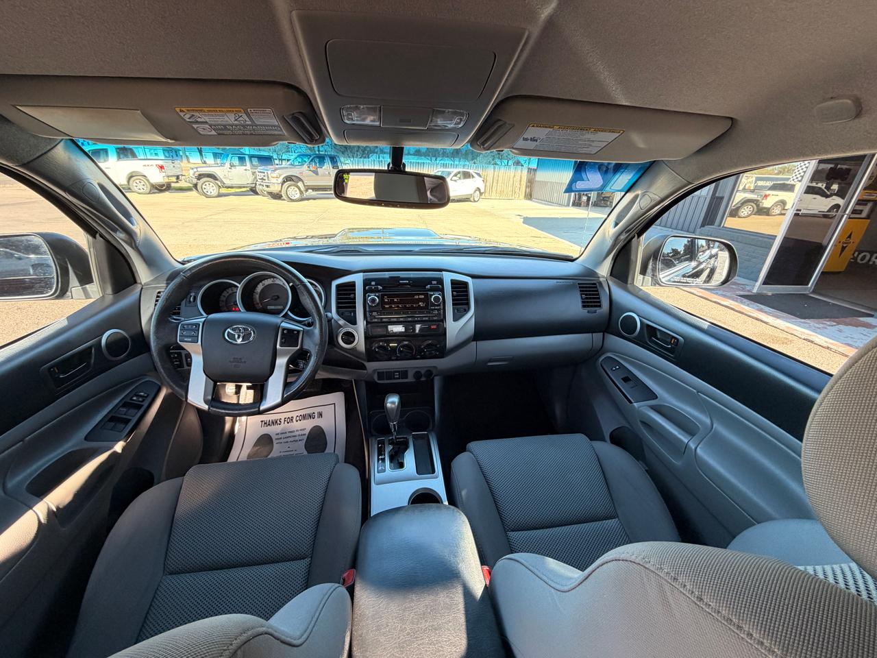 Toyota Tacoma 4WD Double Cab V6 MT (Natl) 2012