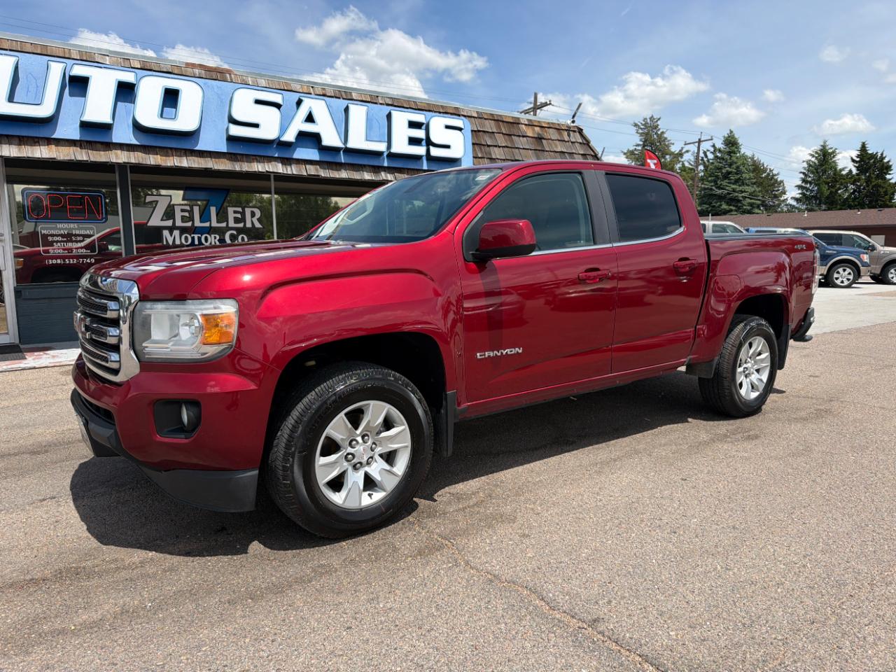 2017 GMC Canyon 4WD Crew Cab 128.3" SLE