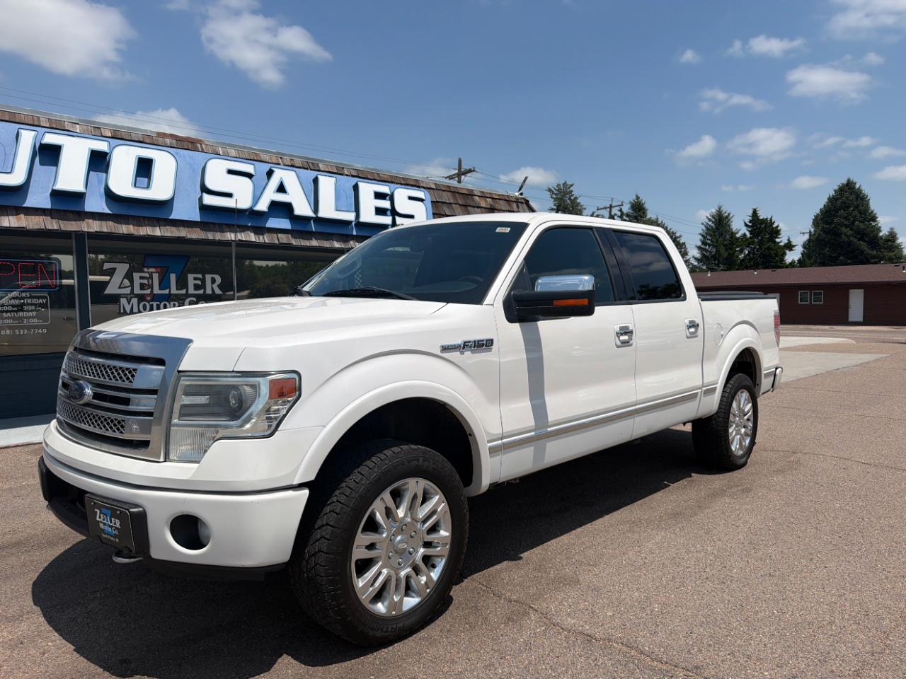2013 Ford F-150 4WD SuperCrew 145" Platinum