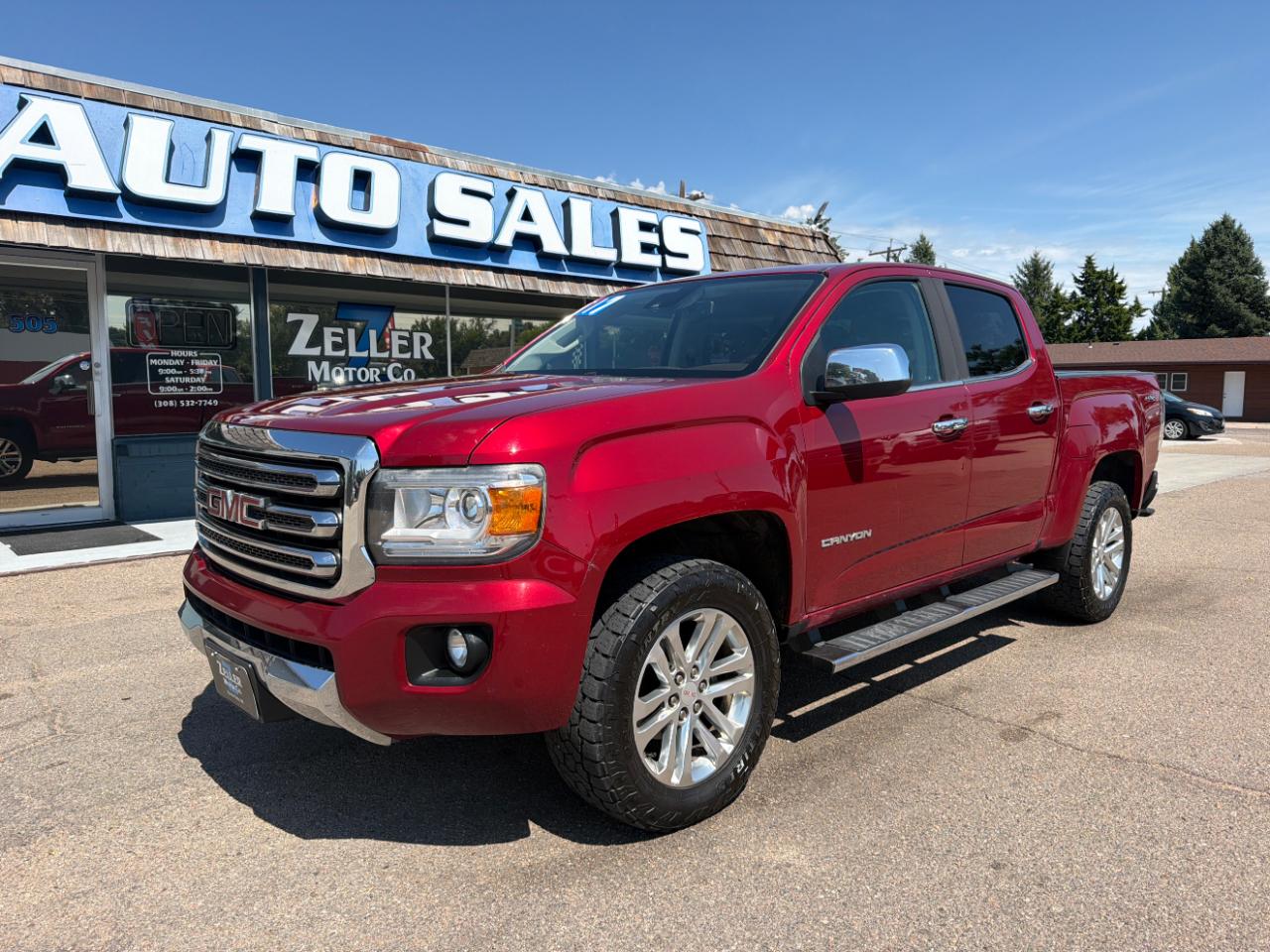 2017 GMC Canyon 4WD Crew Cab 128.3" SLT