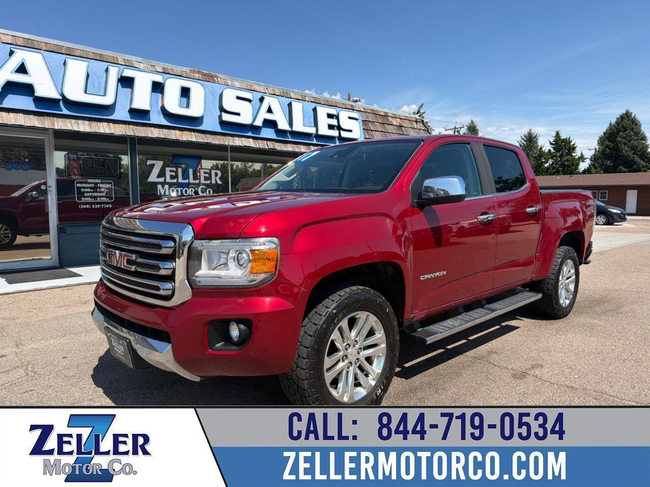 2017 GMC Canyon 4WD Crew Cab 128.3" SLT