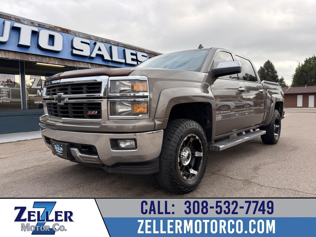 2014 Chevrolet Silverado 1500 4WD Crew Cab 143.5" LT w/1LT