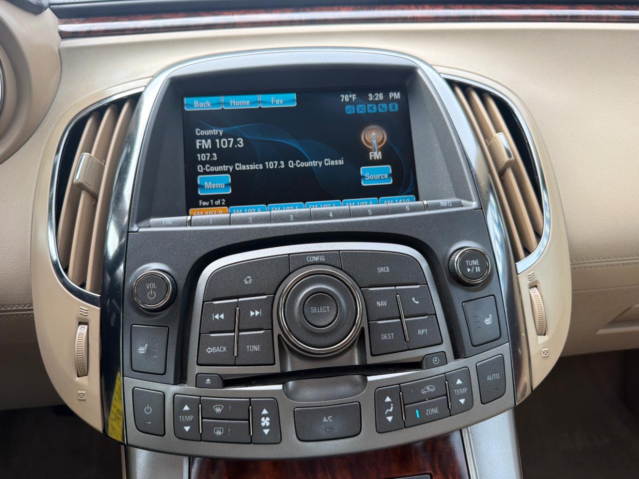 Buick LaCrosse 4dr Sdn Leather FWD 2013