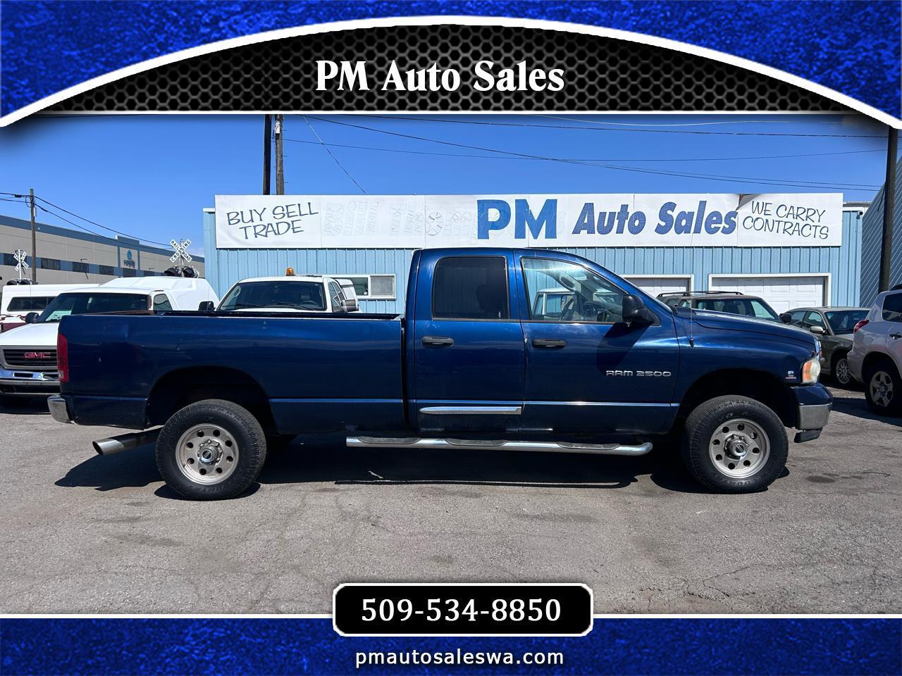 Dodge Ram 2500 Laramie Quad Cab Long Bed 4WD 2004