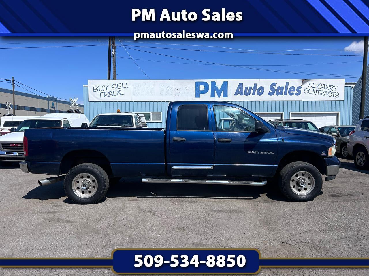 2004 Dodge Ram 2500 Laramie Quad Cab Long Bed 4WD