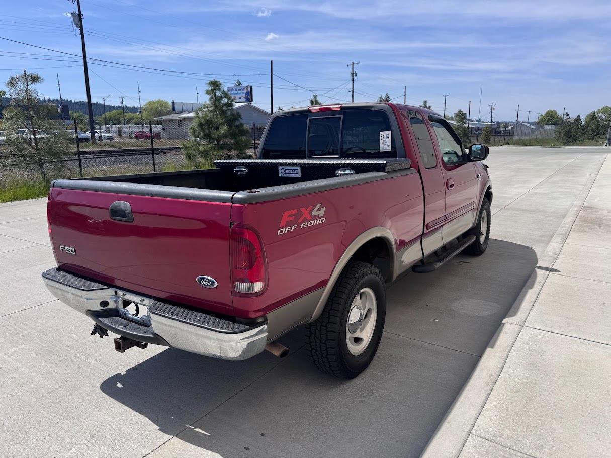 Ford F-150 Lariat SuperCab Short Bed 4WD 2002